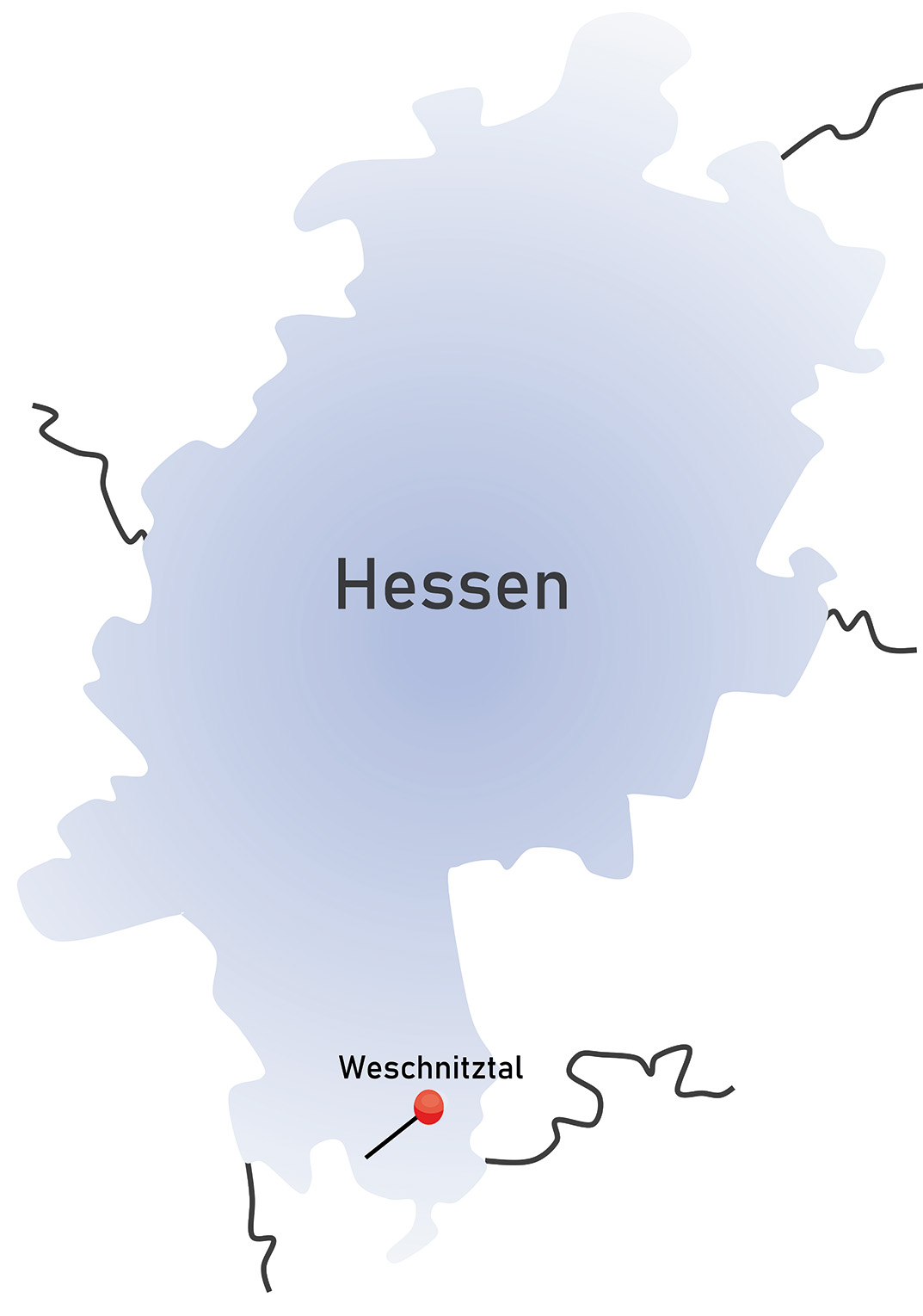 Lage Weschnitztal